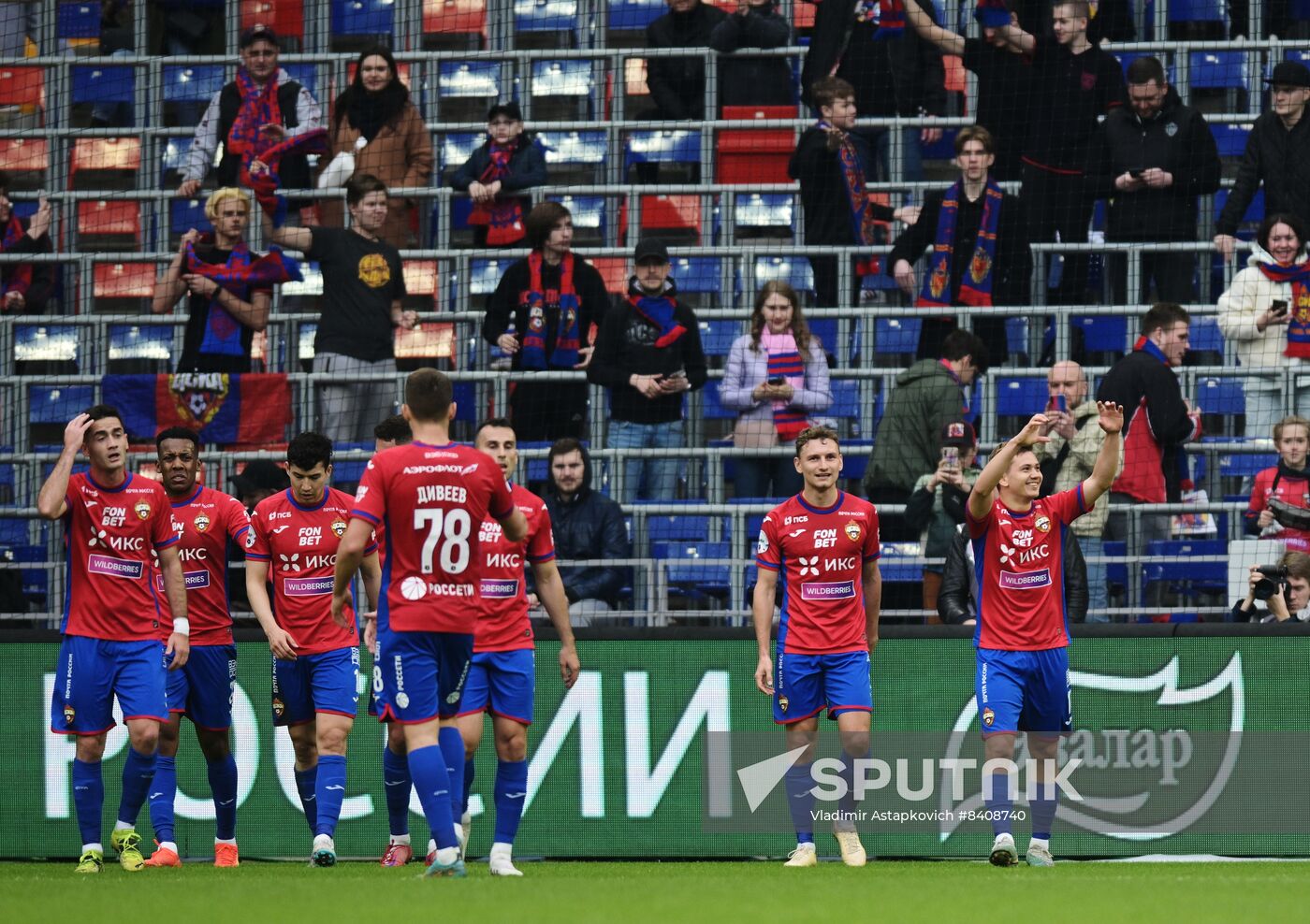 Russia Soccer Premier-League CSKA - Khimki
