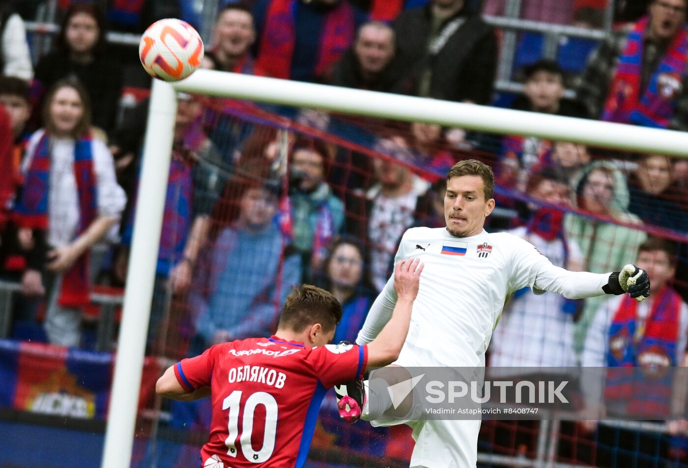 Russia Soccer Premier-League CSKA - Khimki