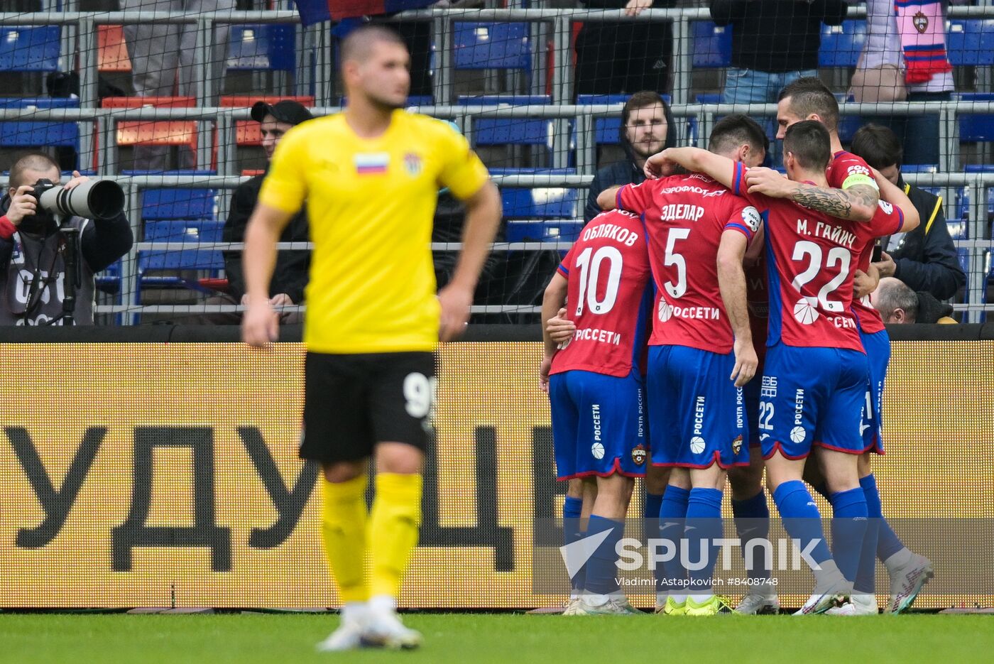 Russia Soccer Premier-League CSKA - Khimki