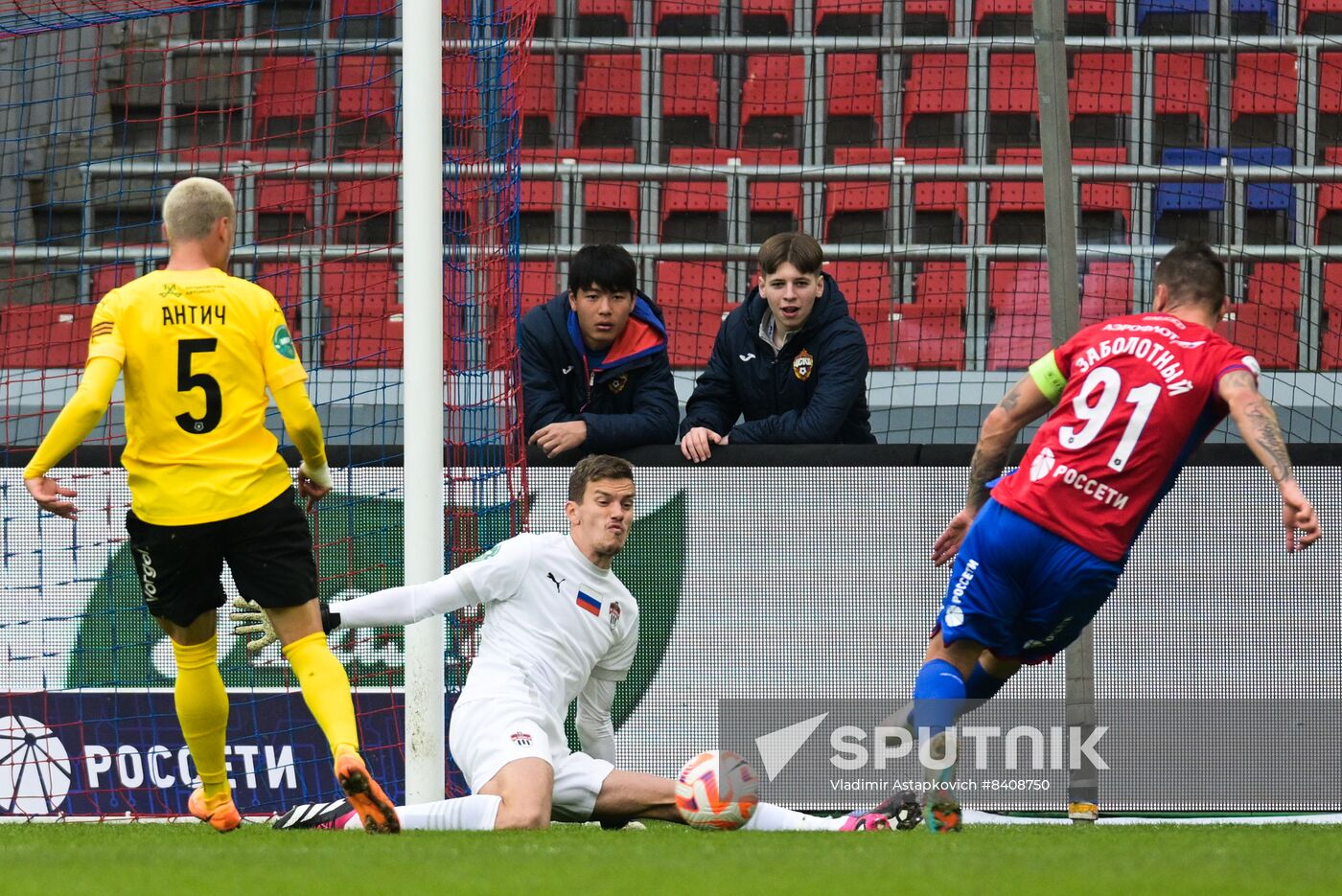 Russia Soccer Premier-League CSKA - Khimki