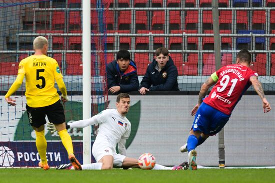 Russia Soccer Premier-League CSKA - Khimki