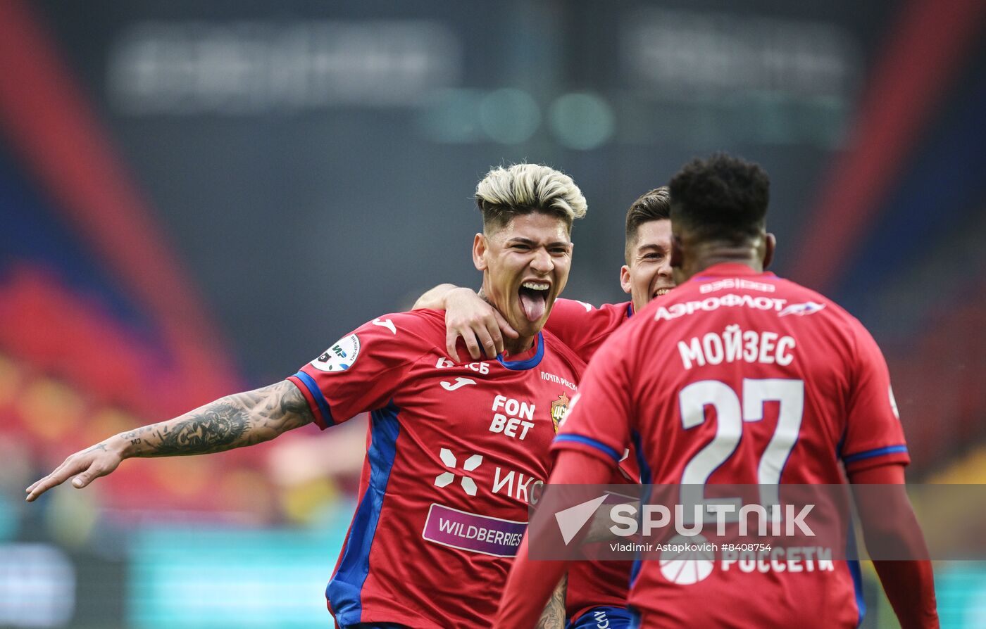 Russia Soccer Premier-League CSKA - Khimki