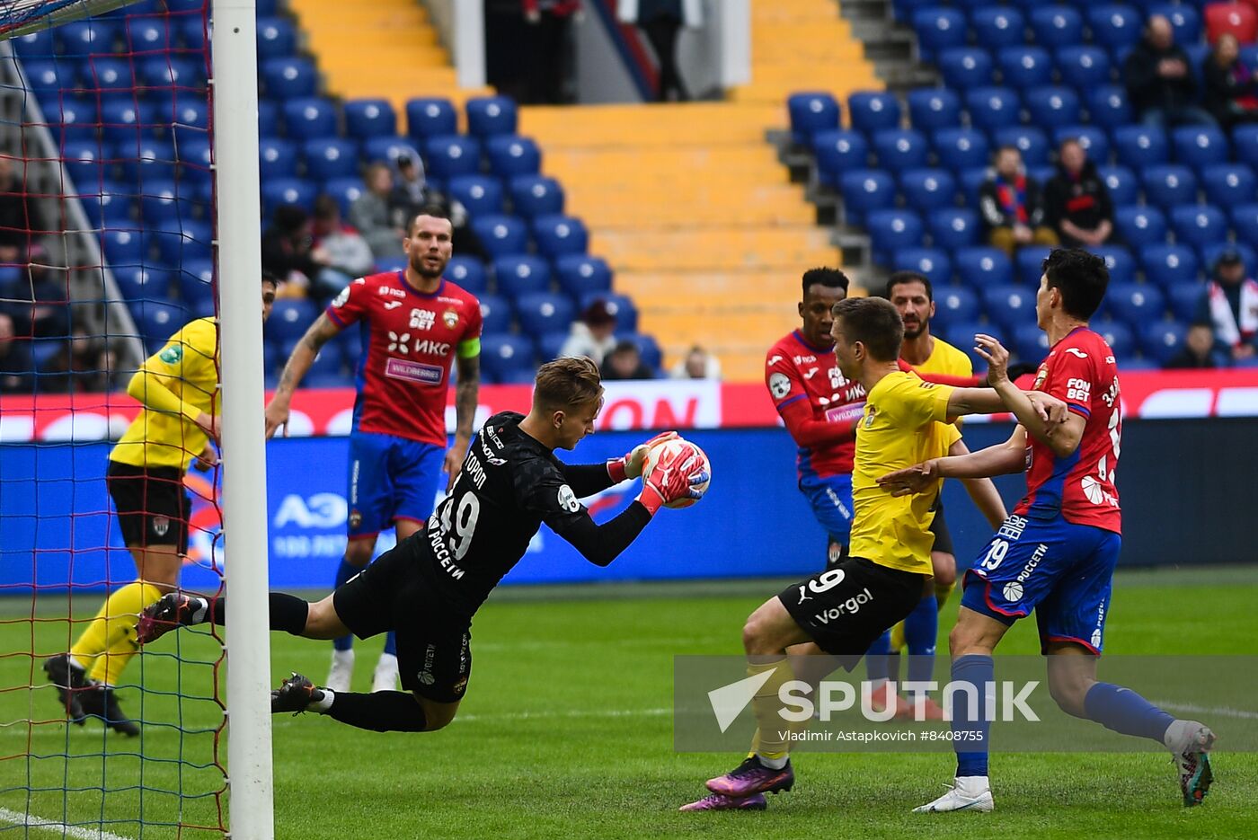 Russia Soccer Premier-League CSKA - Khimki