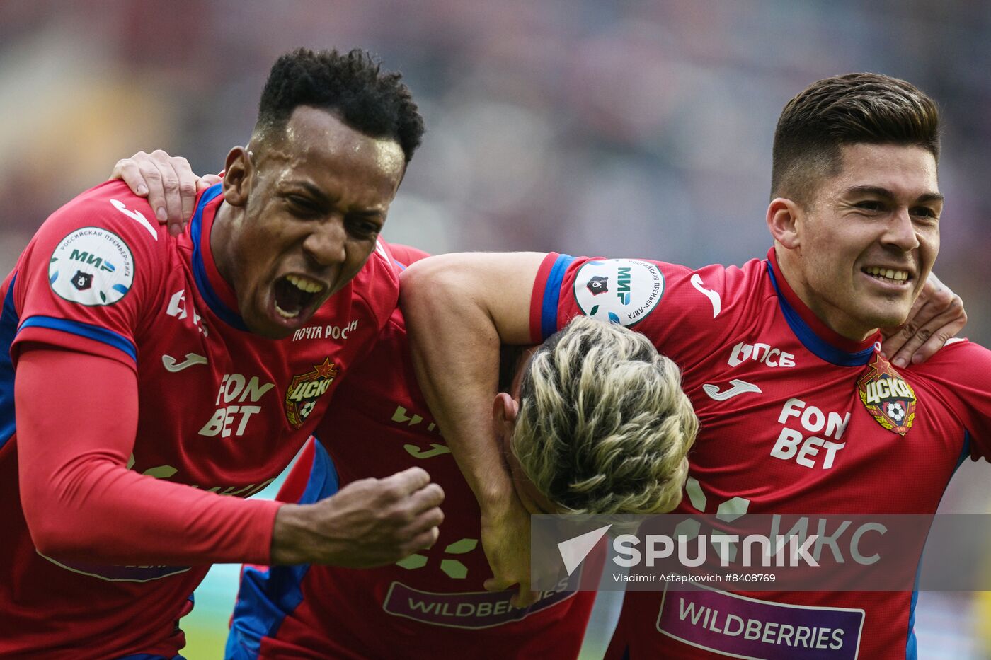 Russia Soccer Premier-League CSKA - Khimki