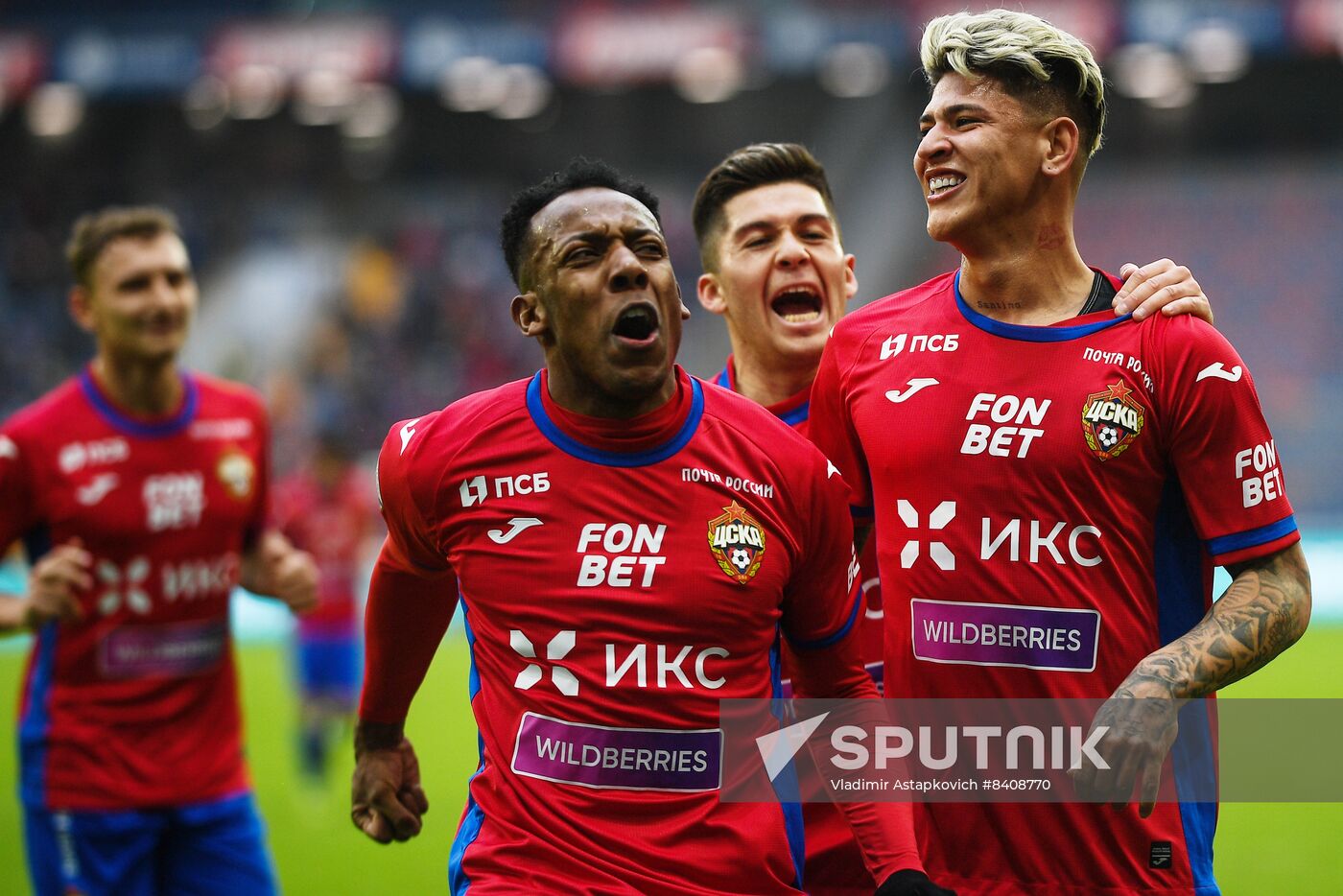 Russia Soccer Premier-League CSKA - Khimki