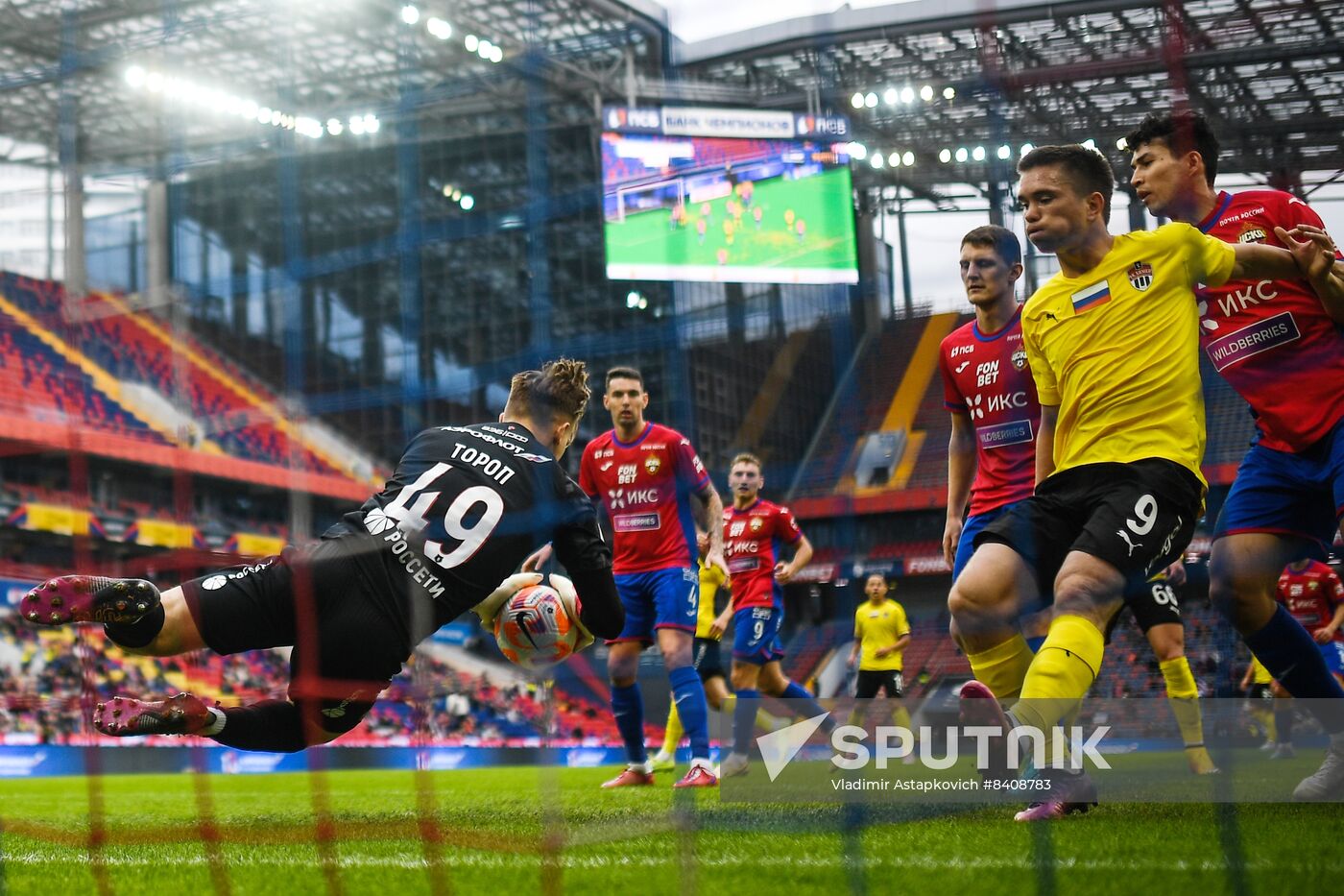 Russia Soccer Premier-League CSKA - Khimki