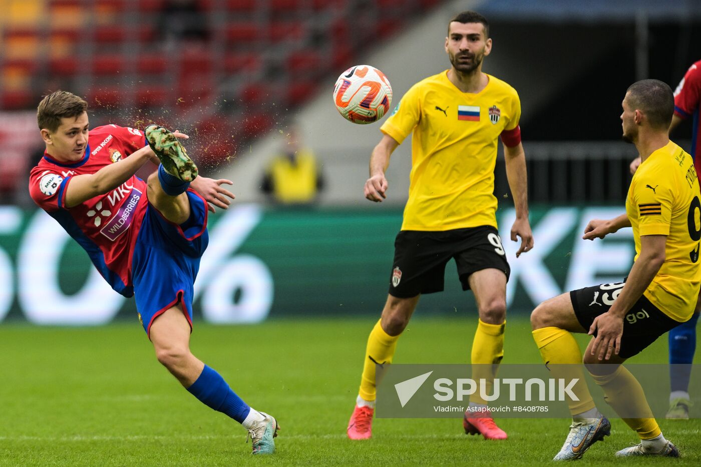 Russia Soccer Premier-League CSKA - Khimki