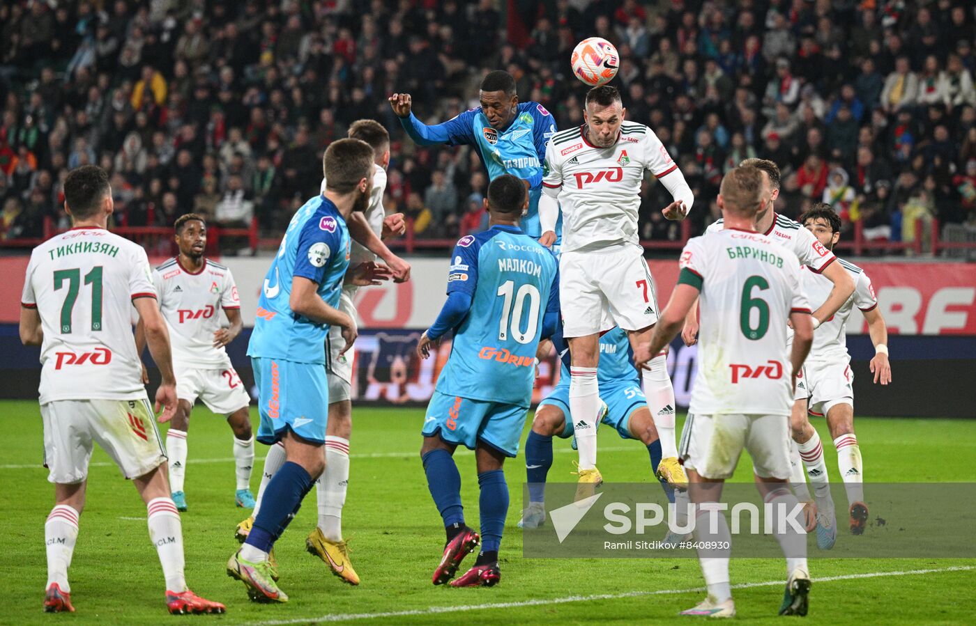 Russia Soccer Premier-League Lokomotiv - Zenit