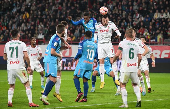 Russia Soccer Premier-League Lokomotiv - Zenit