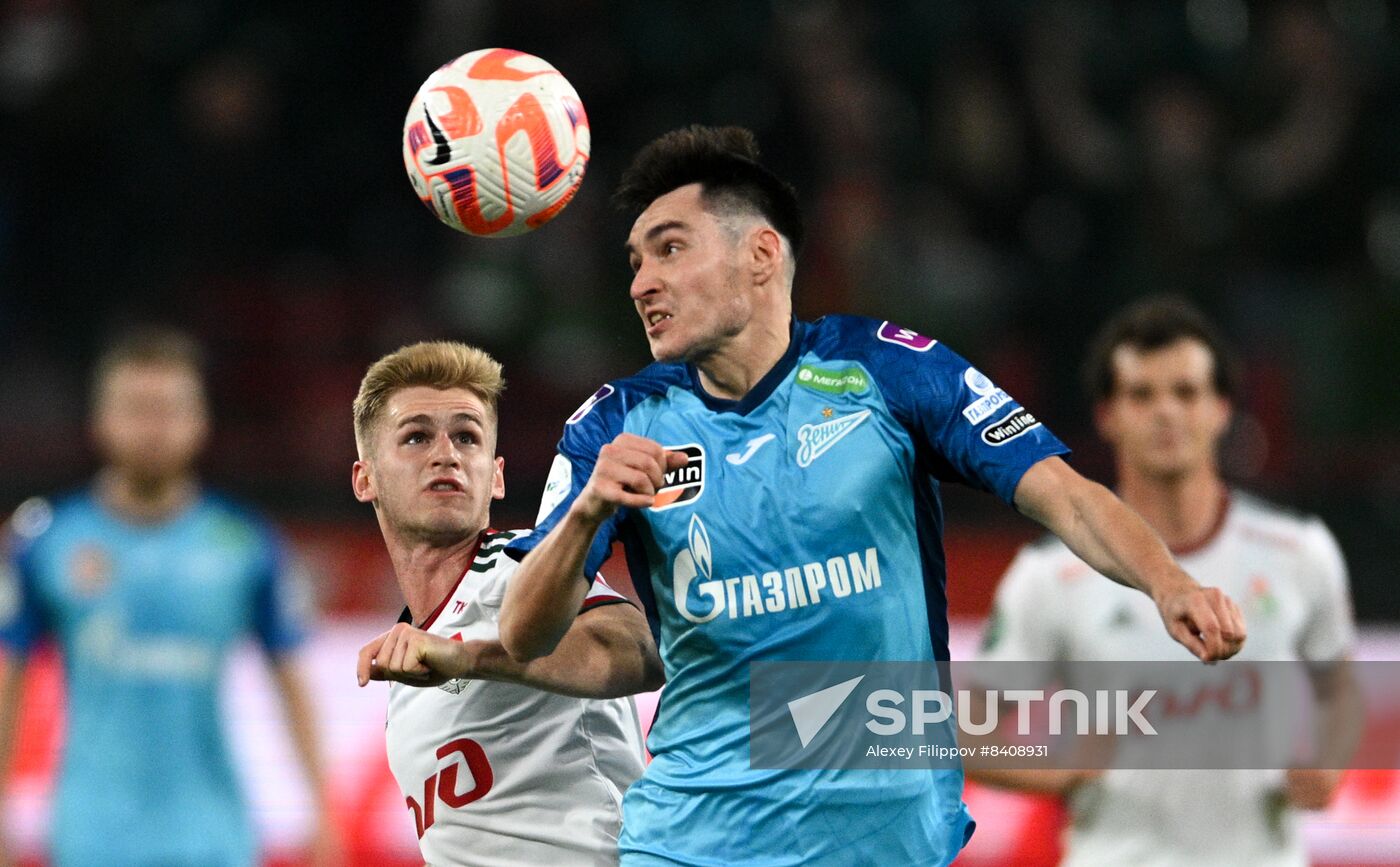 Russia Soccer Premier-League Lokomotiv - Zenit