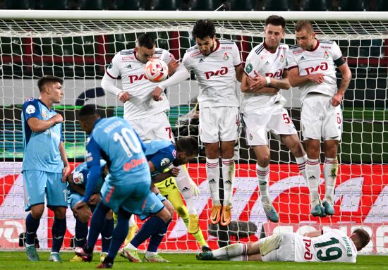 Russia Soccer Premier-League Lokomotiv - Zenit