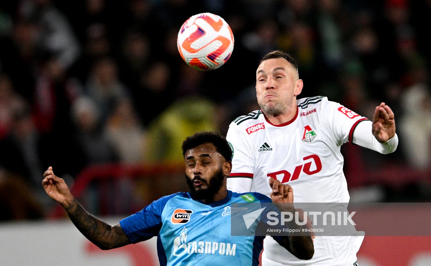 Russia Soccer Premier-League Lokomotiv - Zenit