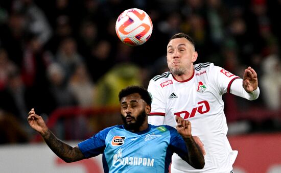 Russia Soccer Premier-League Lokomotiv - Zenit