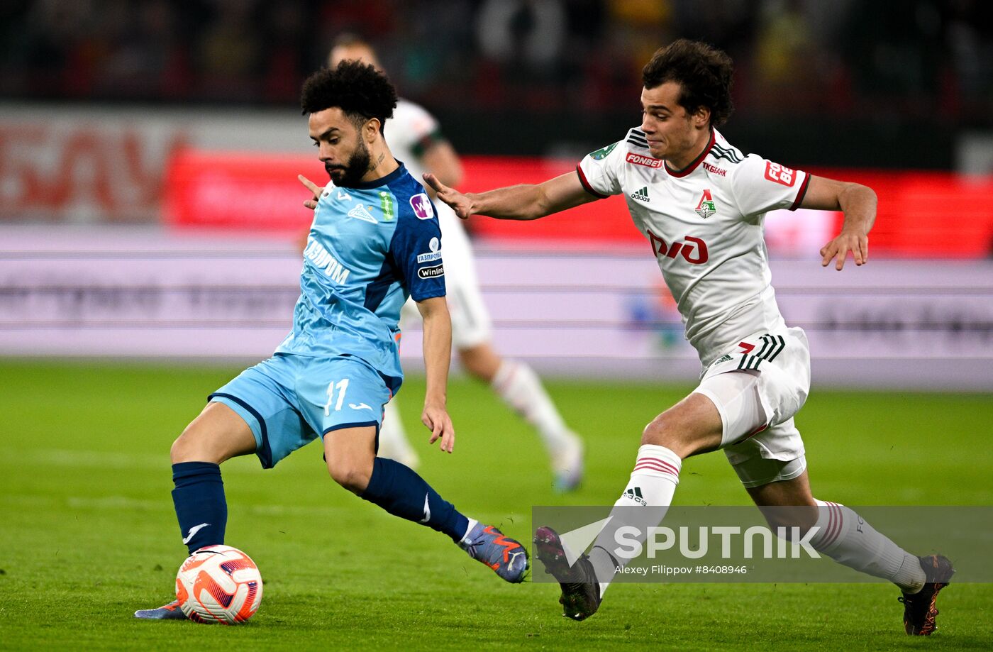 Russia Soccer Premier-League Lokomotiv - Zenit