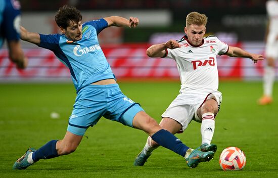 Russia Soccer Premier-League Lokomotiv - Zenit