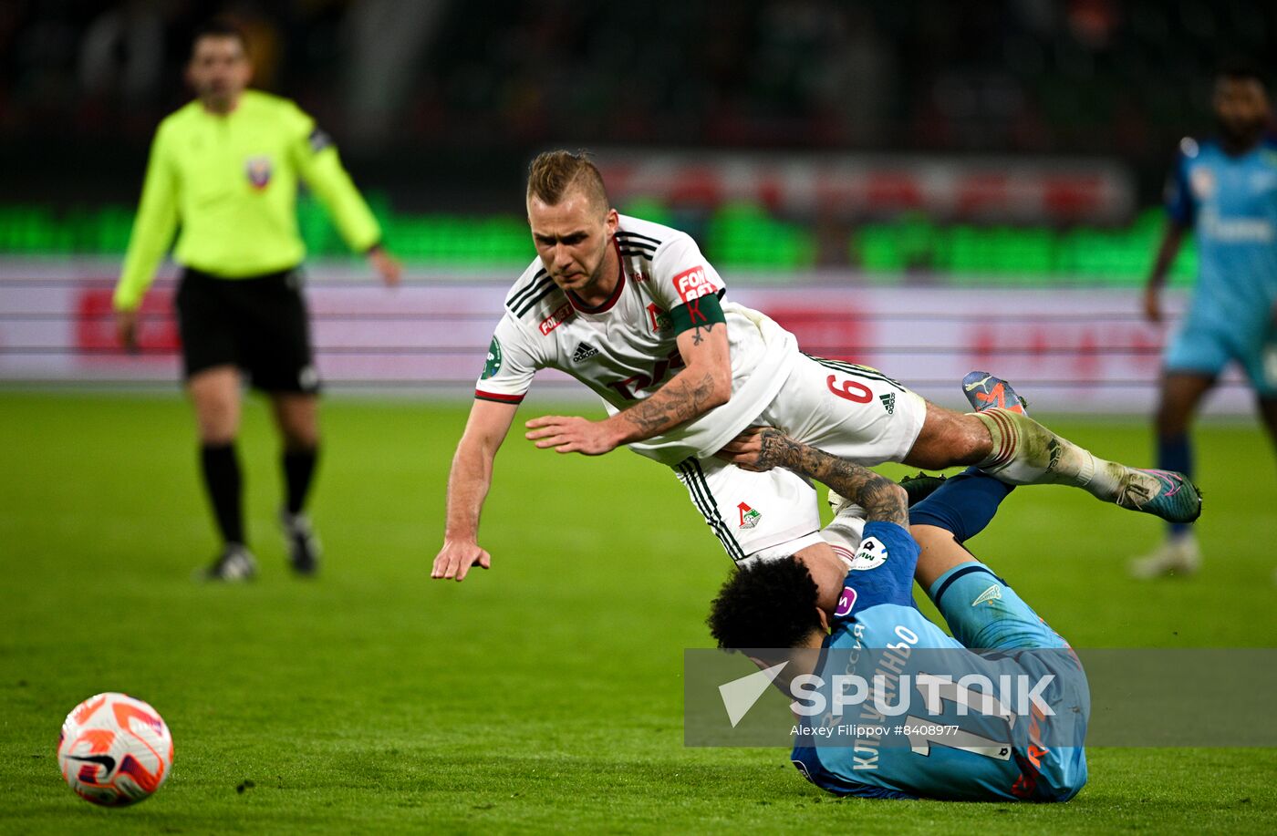 Russia Soccer Premier-League Lokomotiv - Zenit