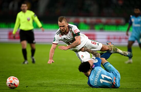 Russia Soccer Premier-League Lokomotiv - Zenit