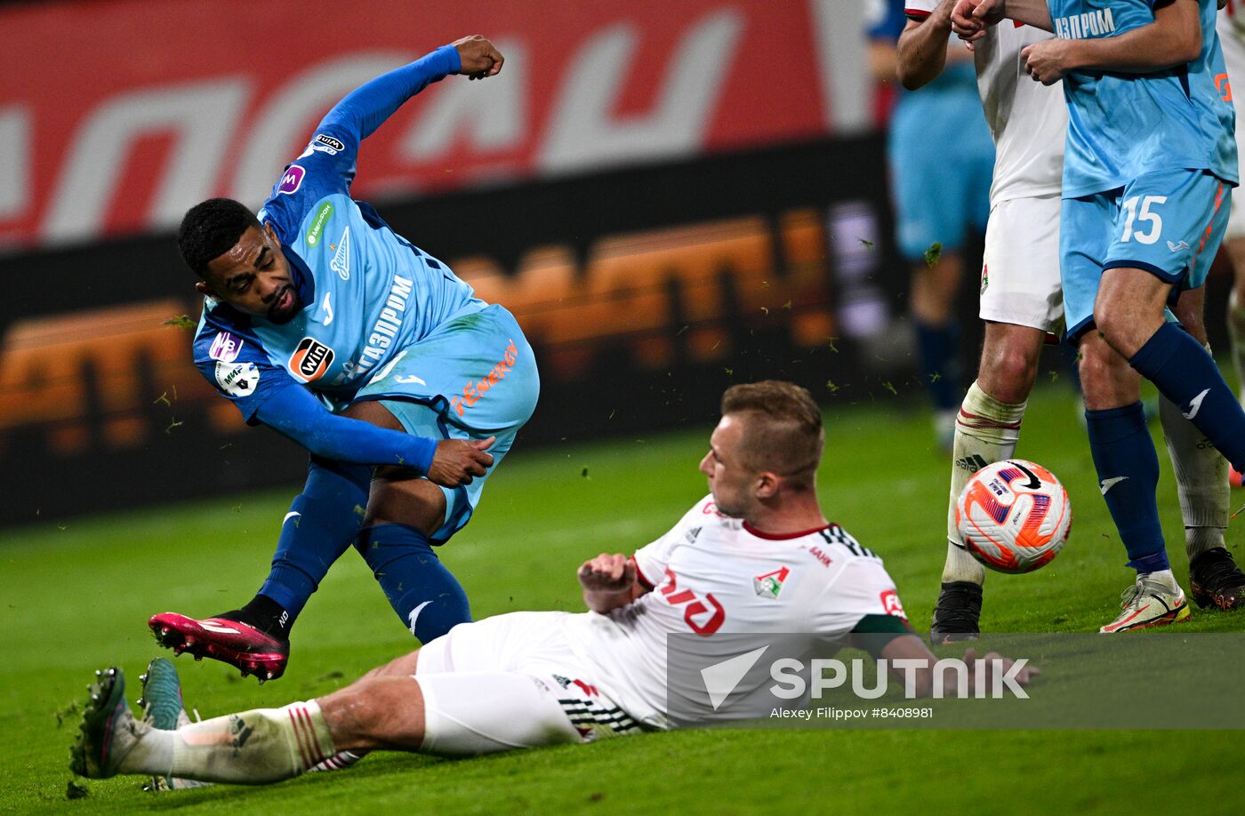 Russia Soccer Premier-League Lokomotiv - Zenit