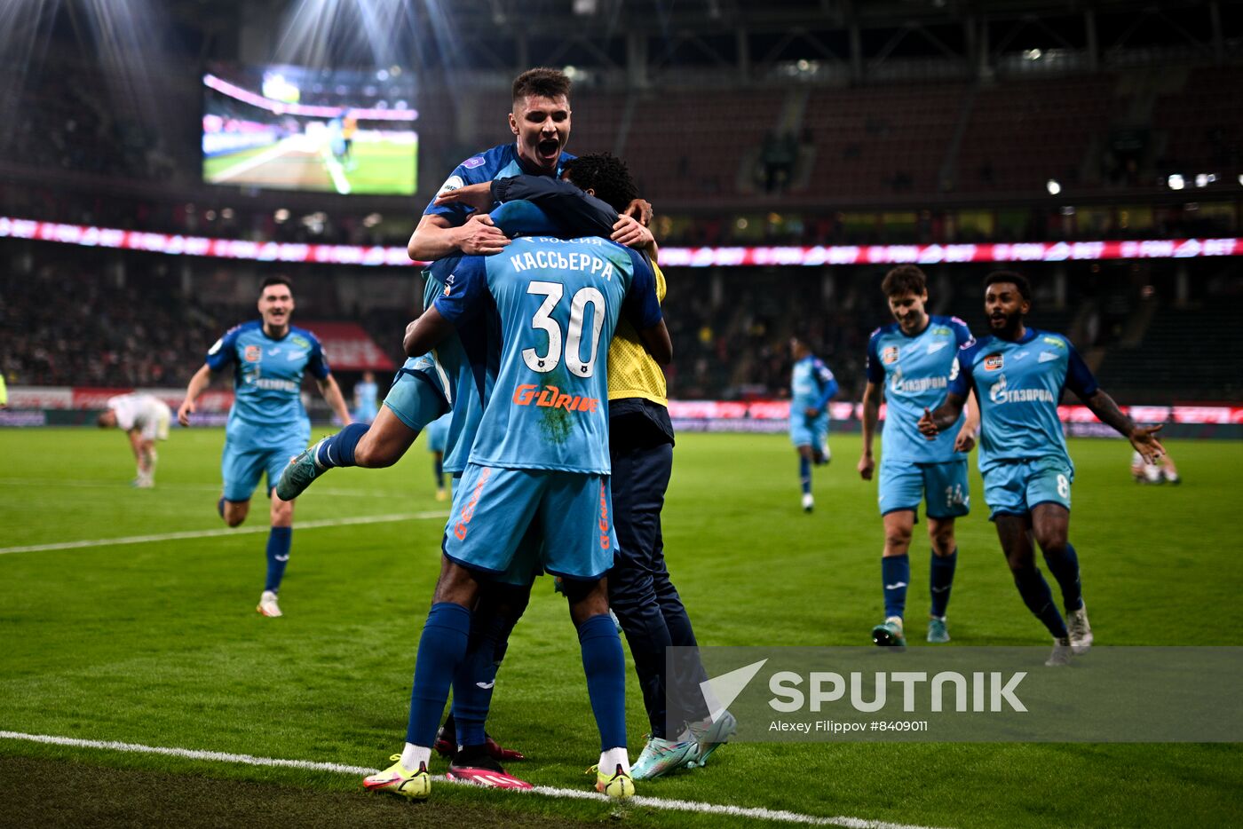 Russia Soccer Premier-League Lokomotiv - Zenit