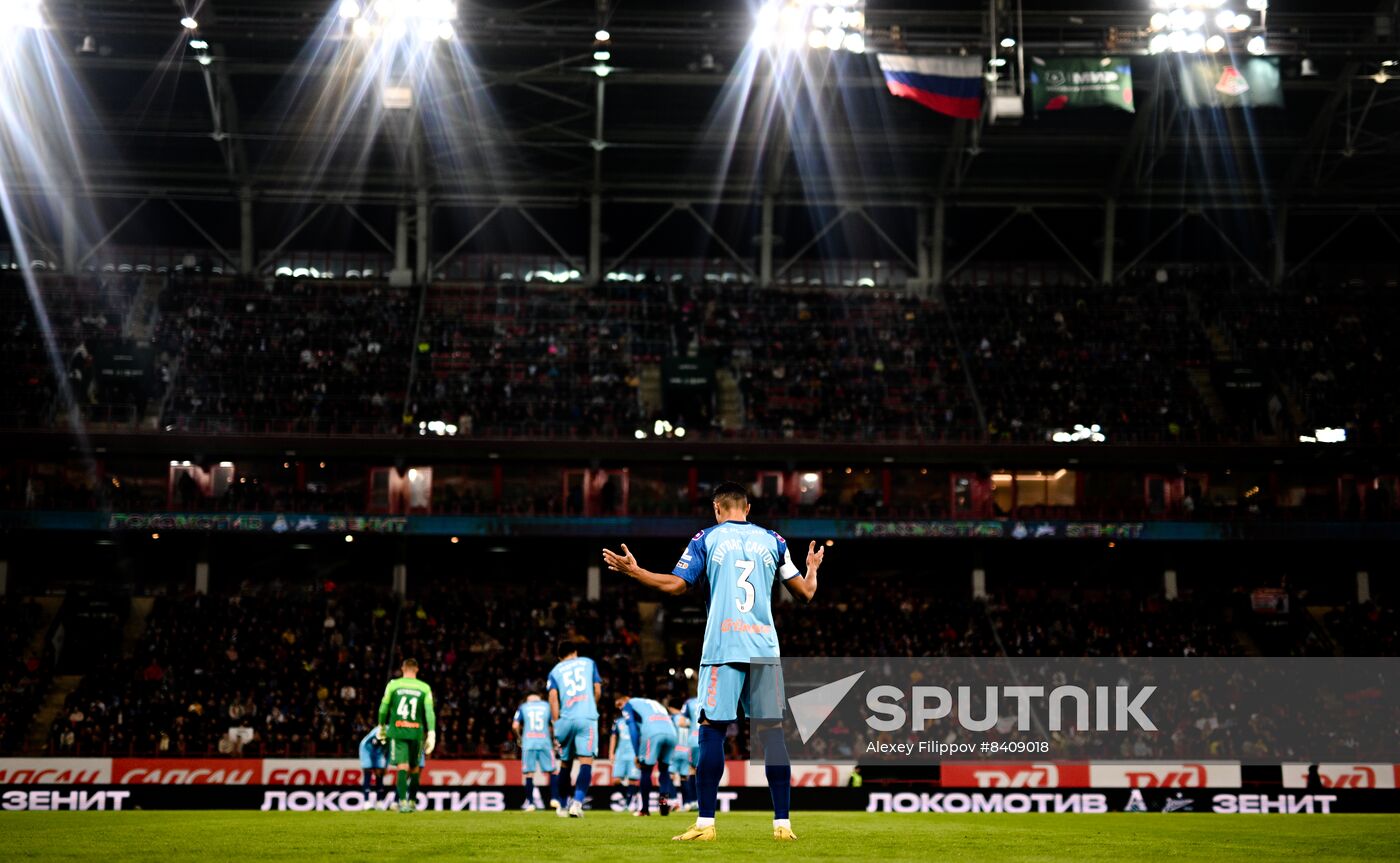 Russia Soccer Premier-League Lokomotiv - Zenit