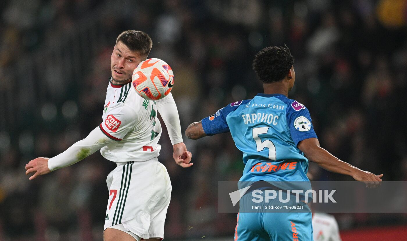 Russia Soccer Premier-League Lokomotiv - Zenit