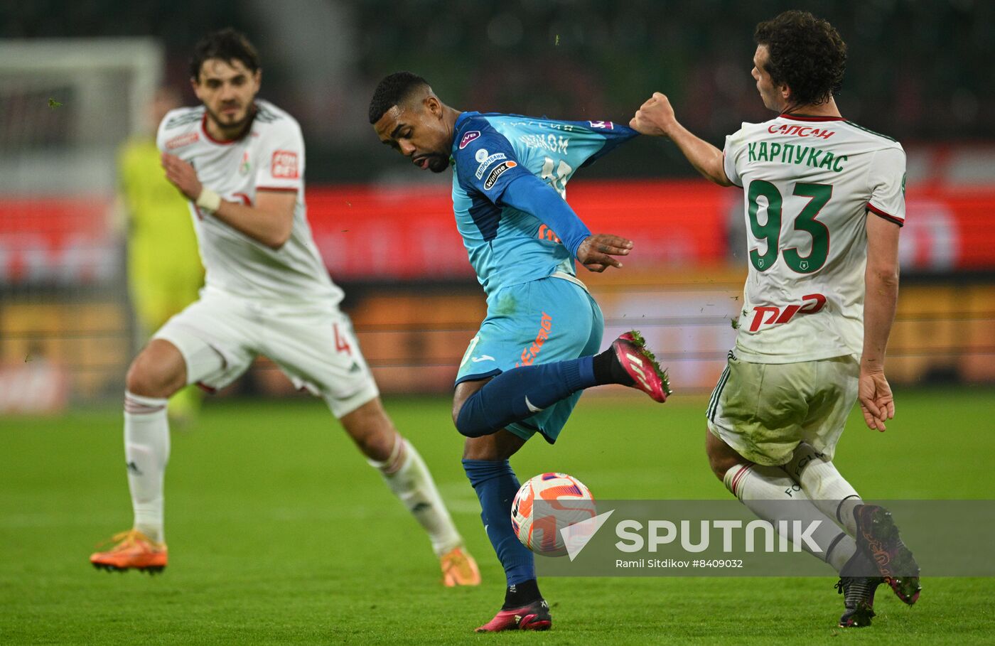 Russia Soccer Premier-League Lokomotiv - Zenit