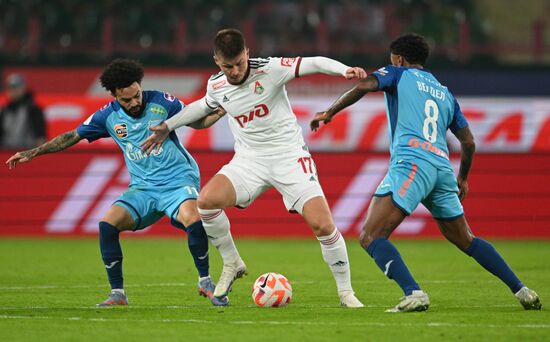 Russia Soccer Premier-League Lokomotiv - Zenit