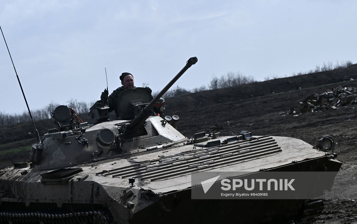 Russia Ukraine Military Operation Combat Training