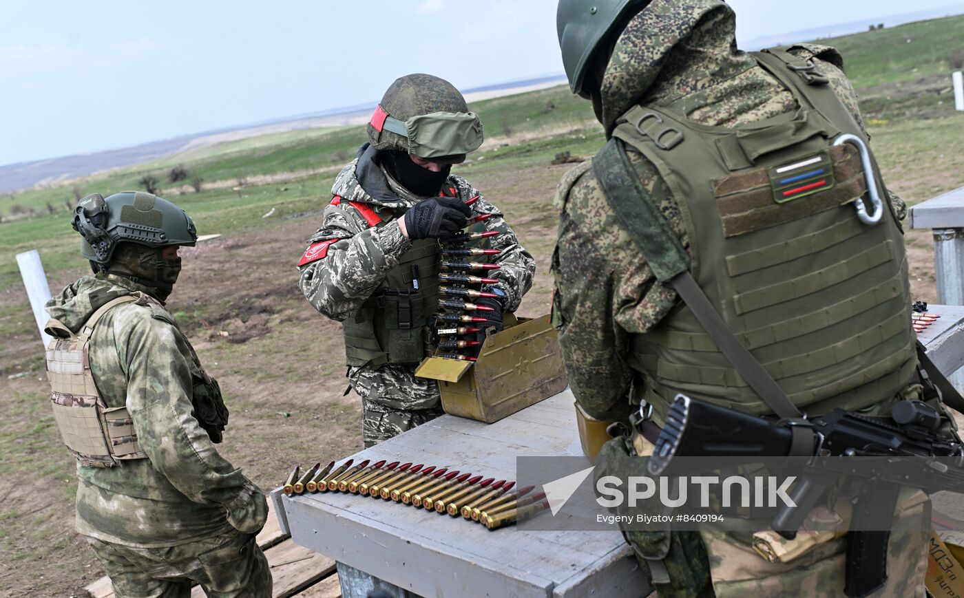 Russia Ukraine Military Operation Combat Training