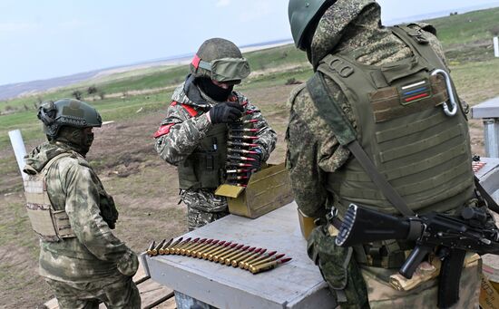 Russia Ukraine Military Operation Combat Training