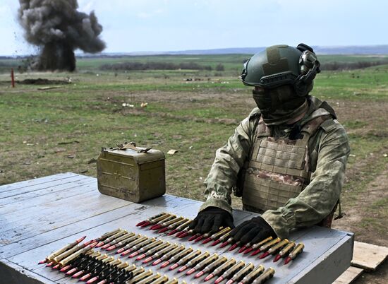 Russia Ukraine Military Operation Combat Training