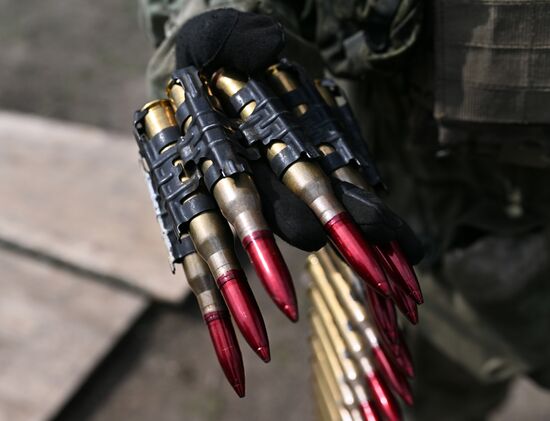 Russia Ukraine Military Operation Combat Training