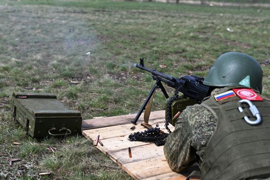 Russia Ukraine Military Operation Combat Training
