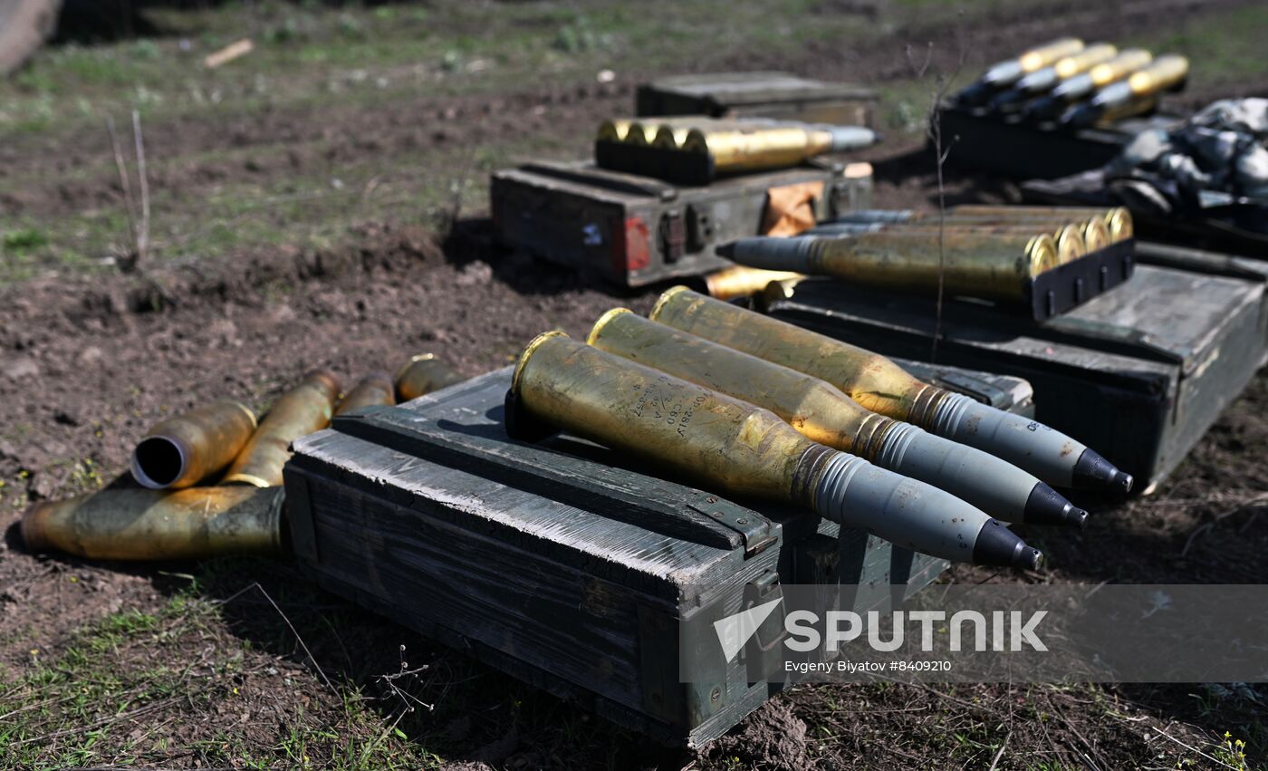 Russia Ukraine Military Operation Combat Training