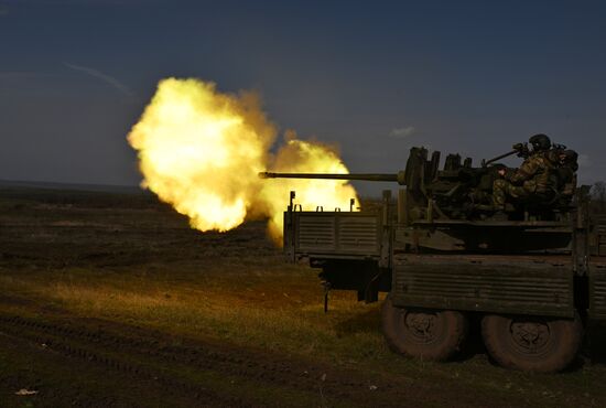 Russia Ukraine Military Operation Combat Training