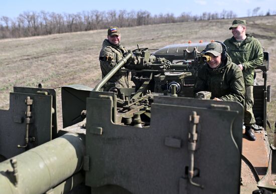Russia Ukraine Military Operation Combat Training