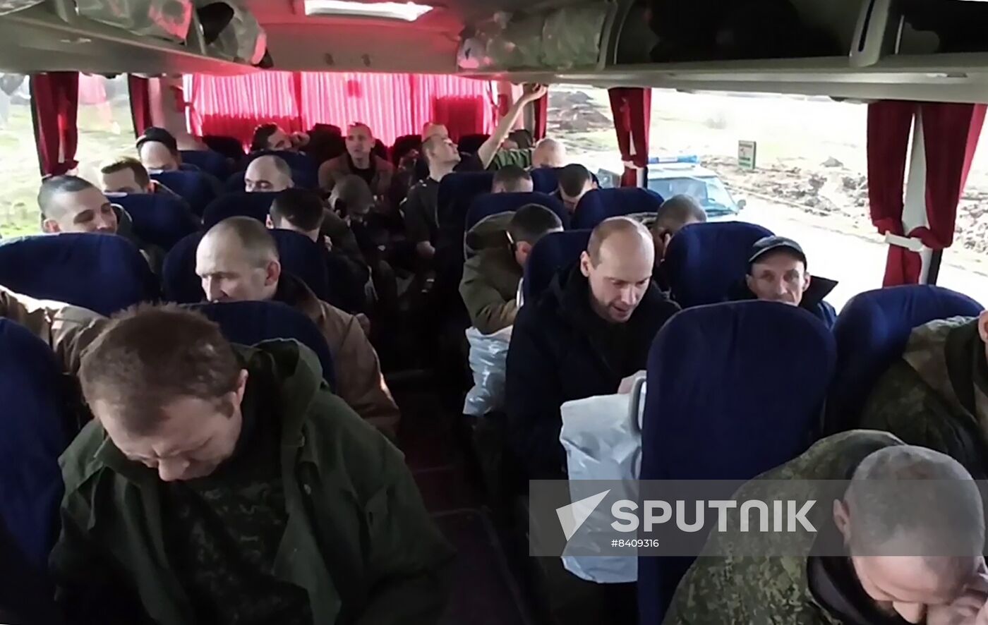 Russia Ukraine Military Operation POW Exchange