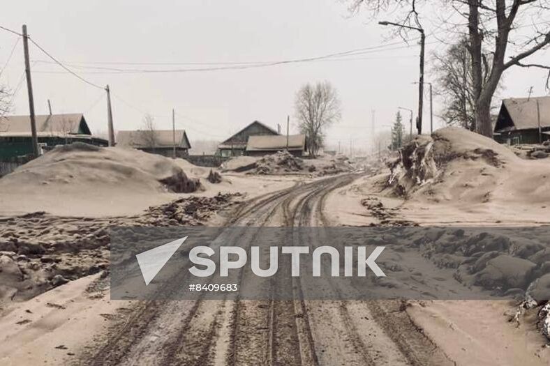 Russia Volcano Eruption