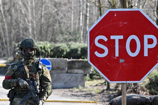 Belarus Ukraine Border Reinforcement