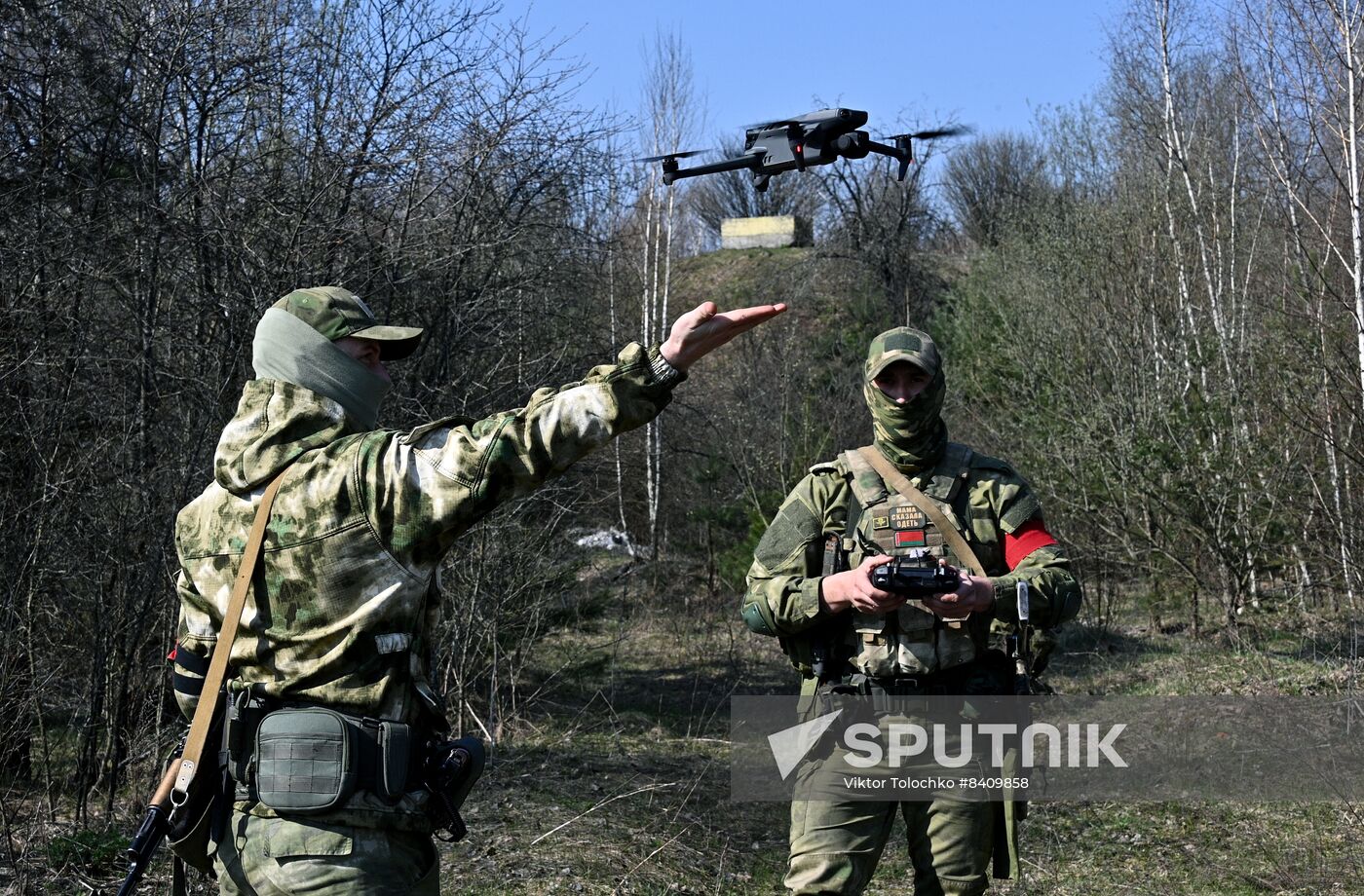 Belarus Ukraine Border Reinforcement