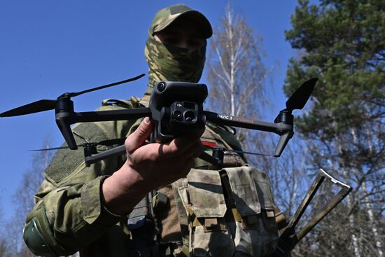 Belarus Ukraine Border Reinforcement