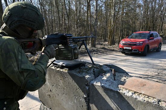Belarus Ukraine Border Reinforcement