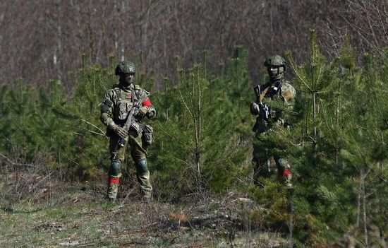 Belarus Ukraine Border Reinforcement