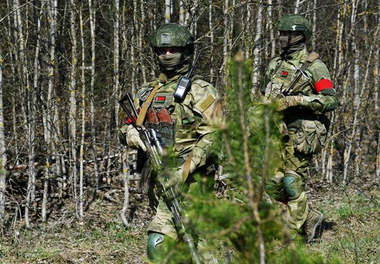 Belarus Ukraine Border Reinforcement
