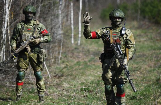 Belarus Ukraine Border Reinforcement