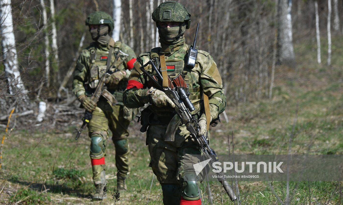 Belarus Ukraine Border Reinforcement