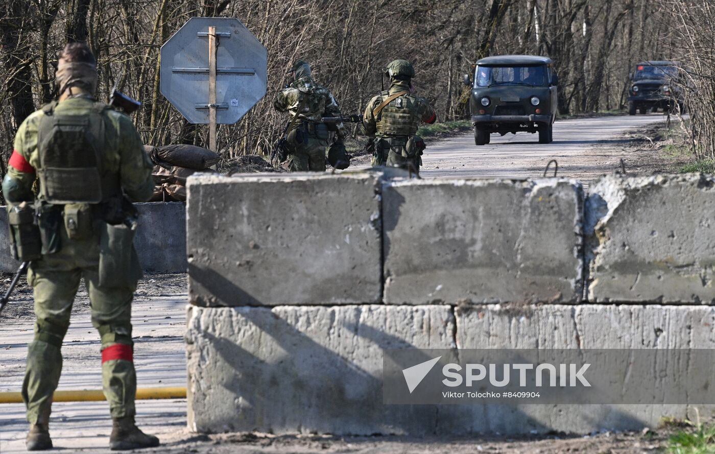 Belarus Ukraine Border Reinforcement