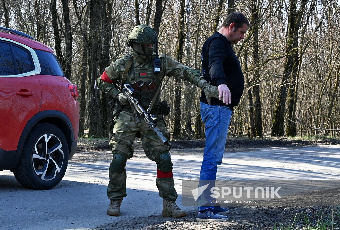 Belarus Ukraine Border Reinforcement
