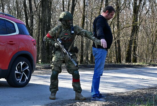 Belarus Ukraine Border Reinforcement