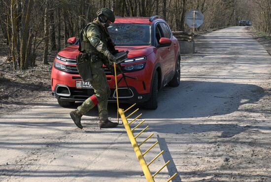 Belarus Ukraine Border Reinforcement